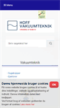 Mobile Screenshot of hoff-vakuum.dk